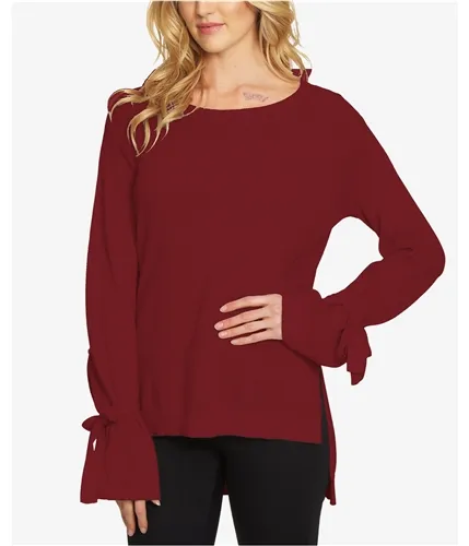 1.State Womens Tie-Cuff Knit Sweater