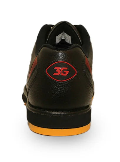 3G Mens Racer Black/Red Right Hand Bowling Shoes