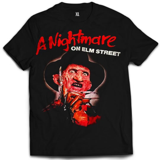 A Nightmare Freddy Kruerger Black Tee