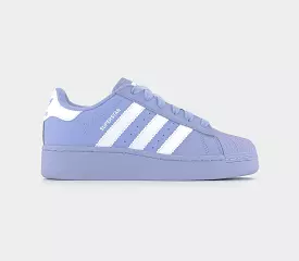 adidas Superstar XLG White Violet Tone White Trainers