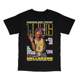 All Eyes on Me Tupac Black Tee