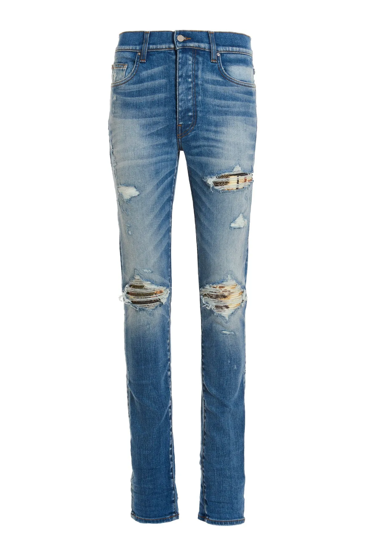 Amiri Distressed Skinny Fit Jeans