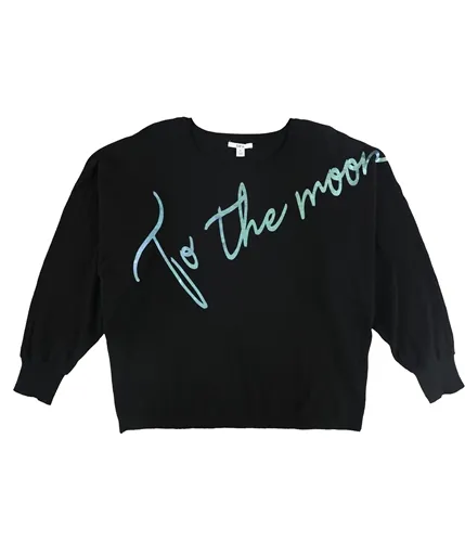 Bar Iii Womens Glitter Pullover Sweater