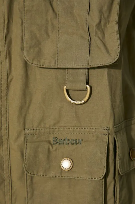 Barbour cotton jacket Modified Transport Casual green color MCA0966