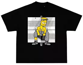 Bart Cool Grey 11's Black Tee