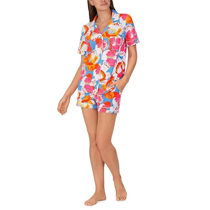 Bedhead PJs Trina Turk x Bedhead Short Sleeve Shorty Set Women's