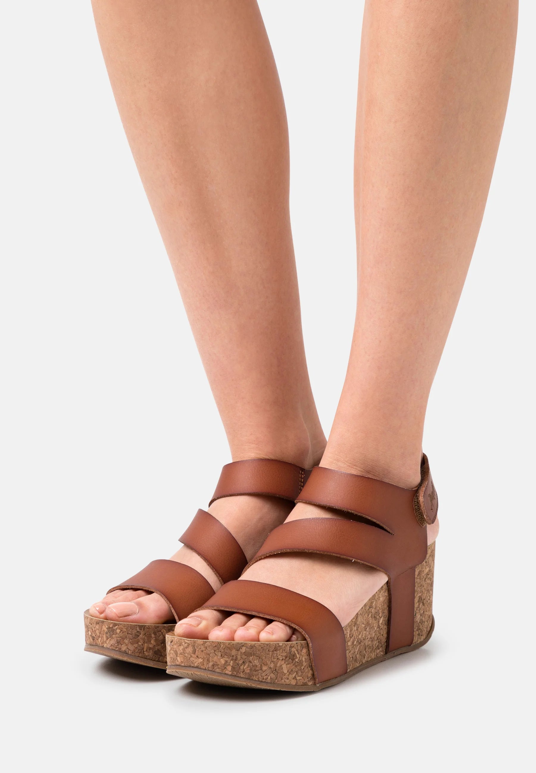 Blowfish Malibu Leelee Wedge Sandals Brown