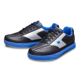 Brunswick Youth Renegade Black/Royal Bowling Shoes