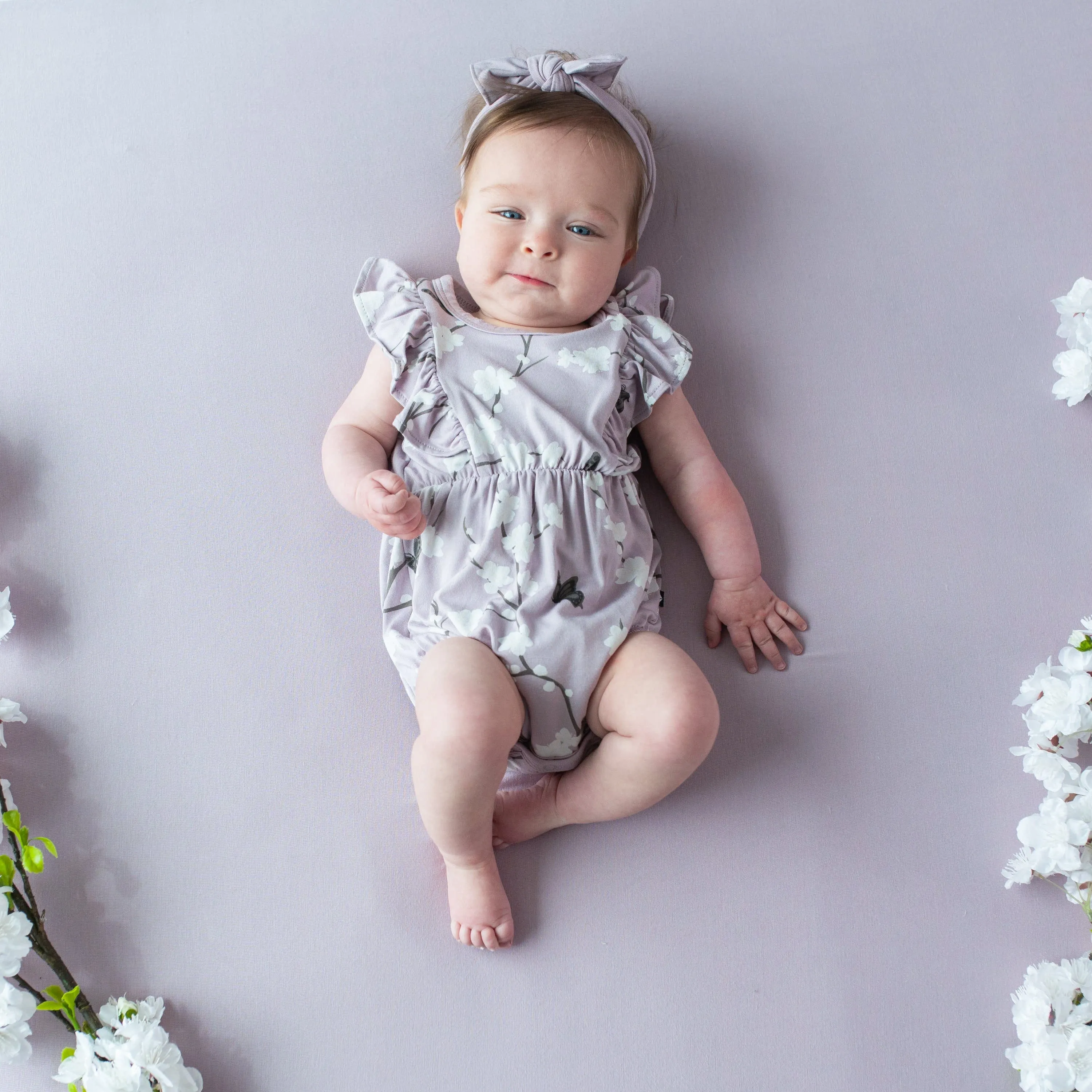 Bubble Romper in Cherry Blossom