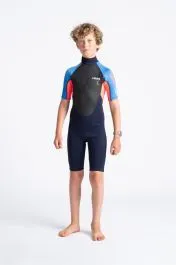 C Skins Element 3/2mm Shorty Youth Wetsuit 2024 - Slate