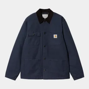 Carhartt WIP Michigan Coat - Blue/Black Rigid