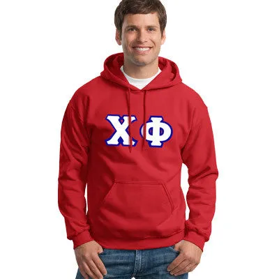 Chi Phi Hanes 10oz. Hoodie - Hanes F170 - TWILL