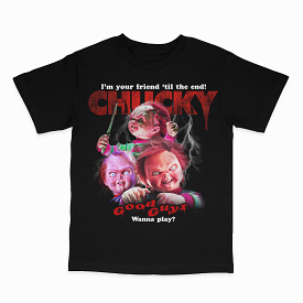 Chucky Black Tee (2022 Drop)