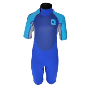 Circle One Faze 3/2mm Kids (Toddler) Summer Shorty Wetsuit 2024 - Blue