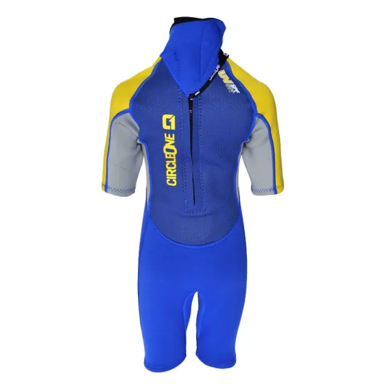 Circle One Faze 3/2mm Kids (Toddler) Summer Shorty Wetsuit 2024 - Yellow