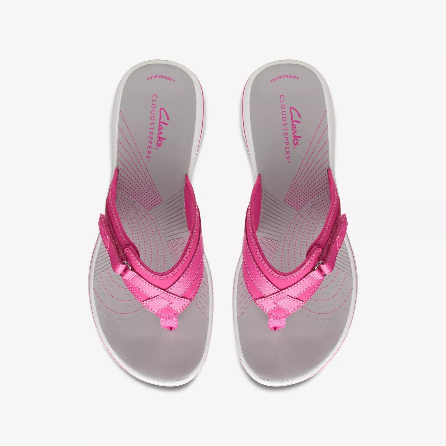 Clarks Brinkley Sea Fuchsia Sandals