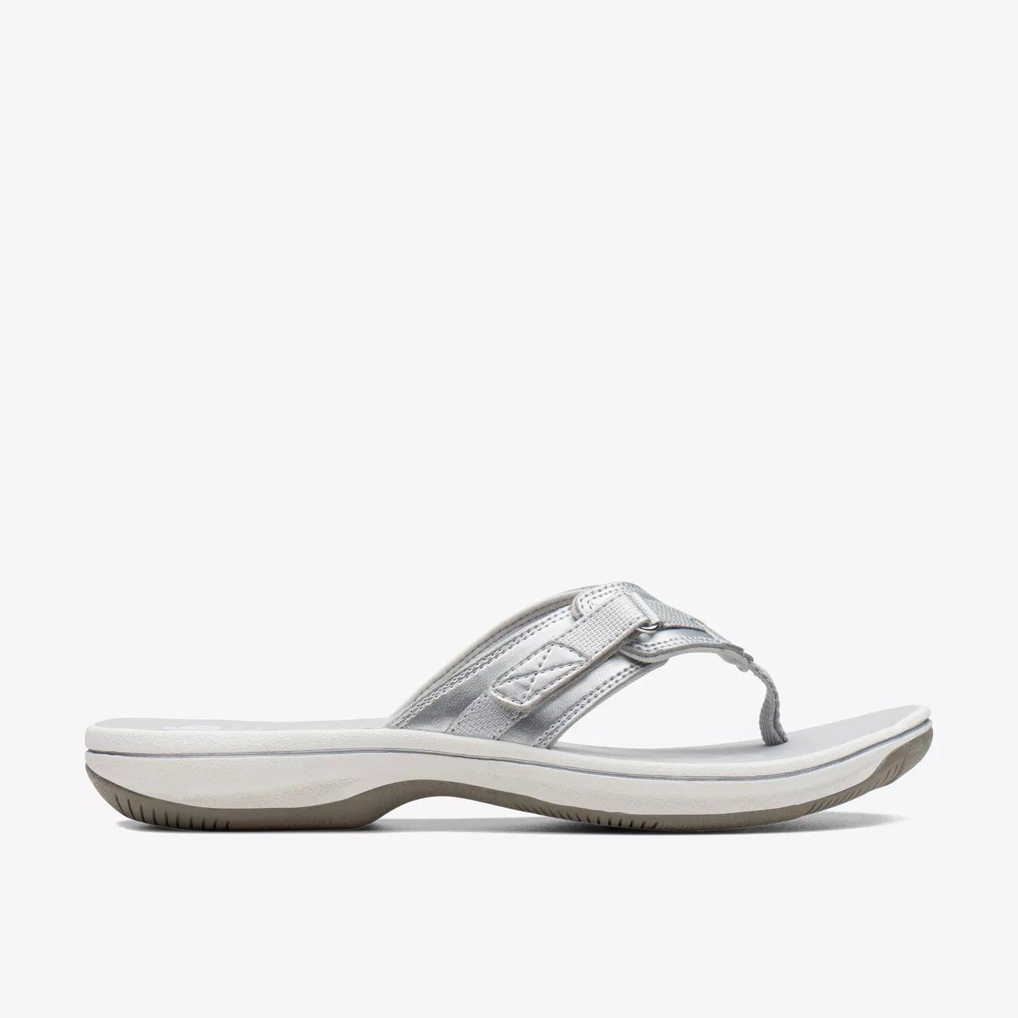 Clarks Brinkley Sea Silver Sandals