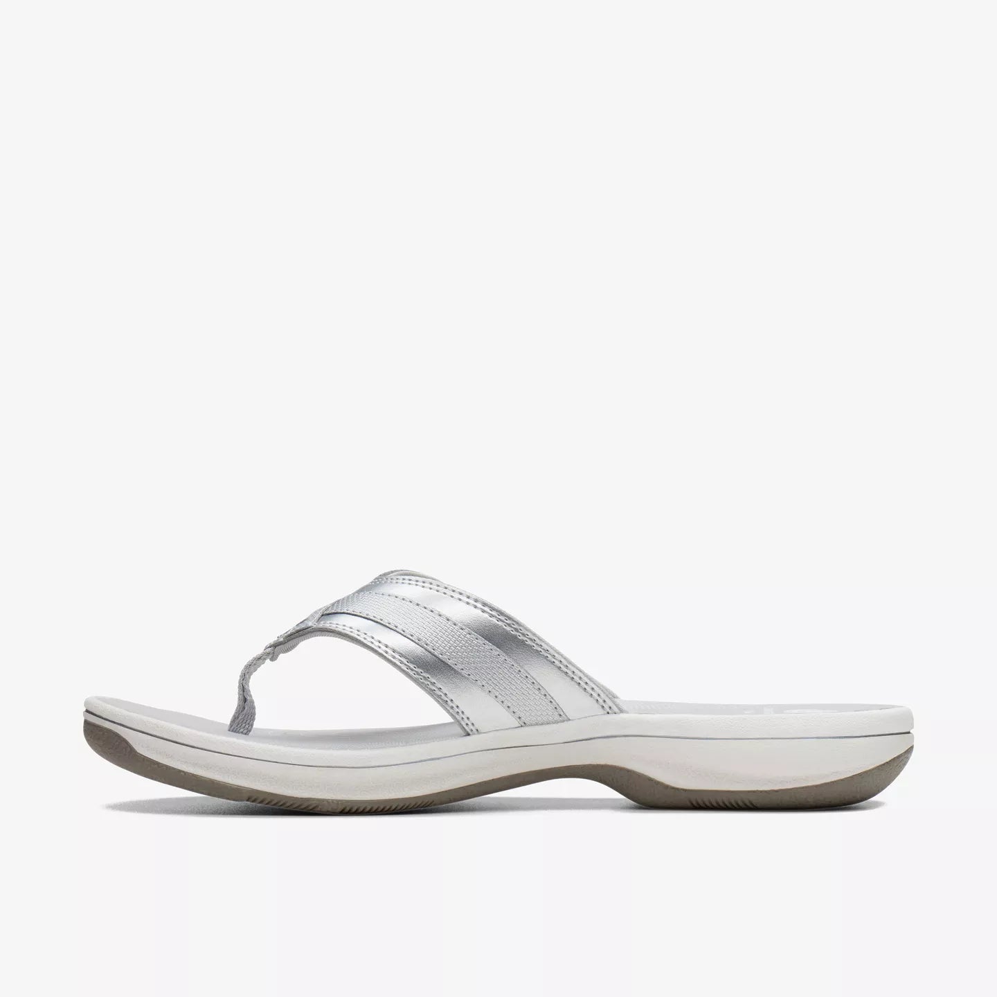 Clarks Brinkley Sea Silver Sandals