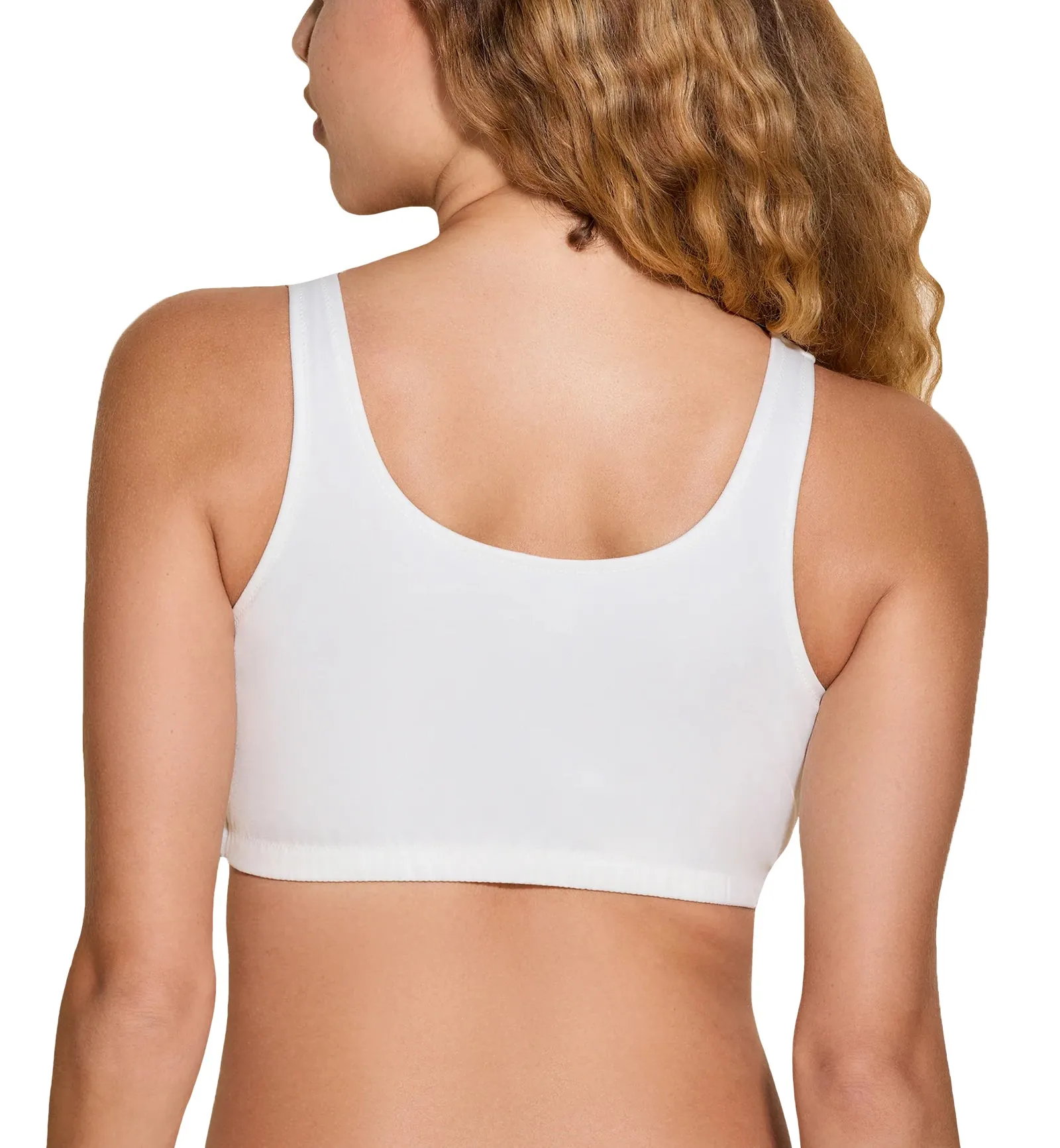 Cosabella Savona Cathy Post-Surgical Front Close Bralette (SAVON1383) - Mandorla/Moon Ivory