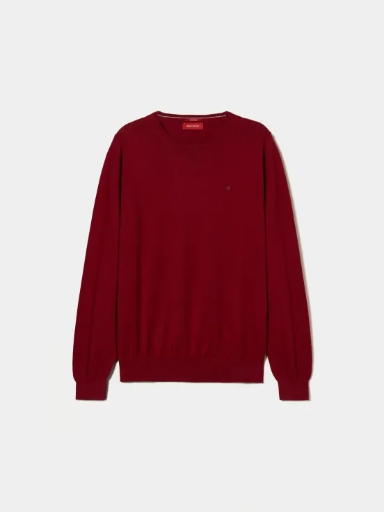 Cotton and cashmere sweater