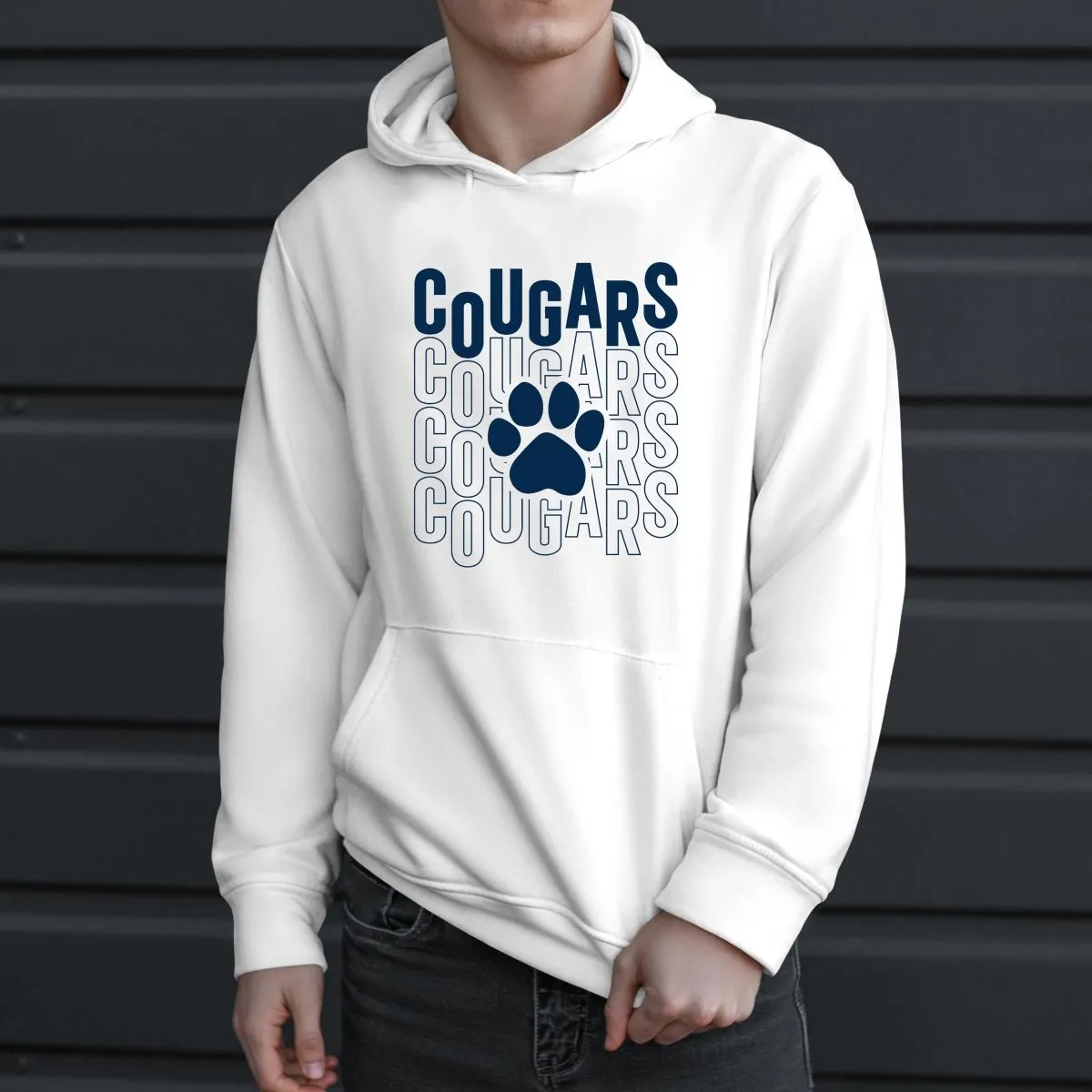 Cougars Repeat with Solid Paw Hoodies - Hunt Club Elementary