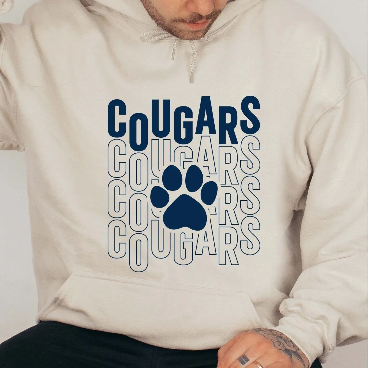 Cougars Repeat with Solid Paw Hoodies - Hunt Club Elementary