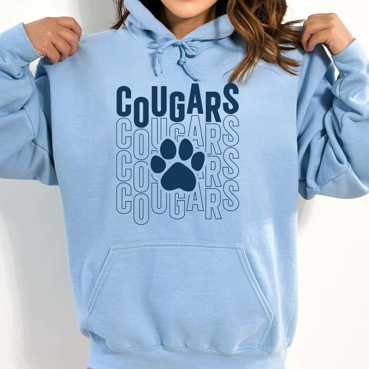 Cougars Repeat with Solid Paw Hoodies - Hunt Club Elementary