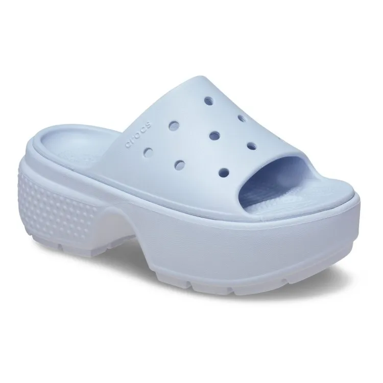 Crocs Classic Platform 209346 Stomp Slide Lilla