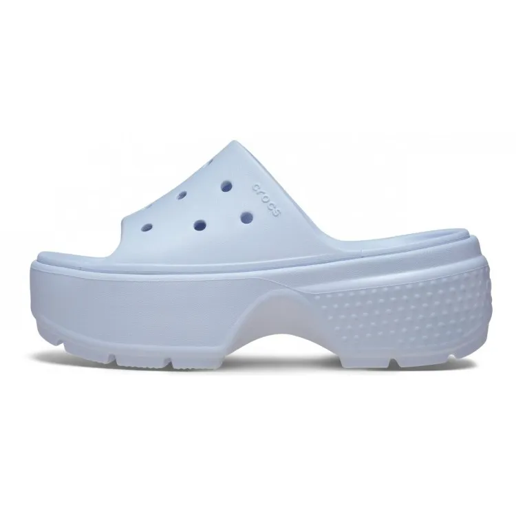 Crocs Classic Platform 209346 Stomp Slide Lilla