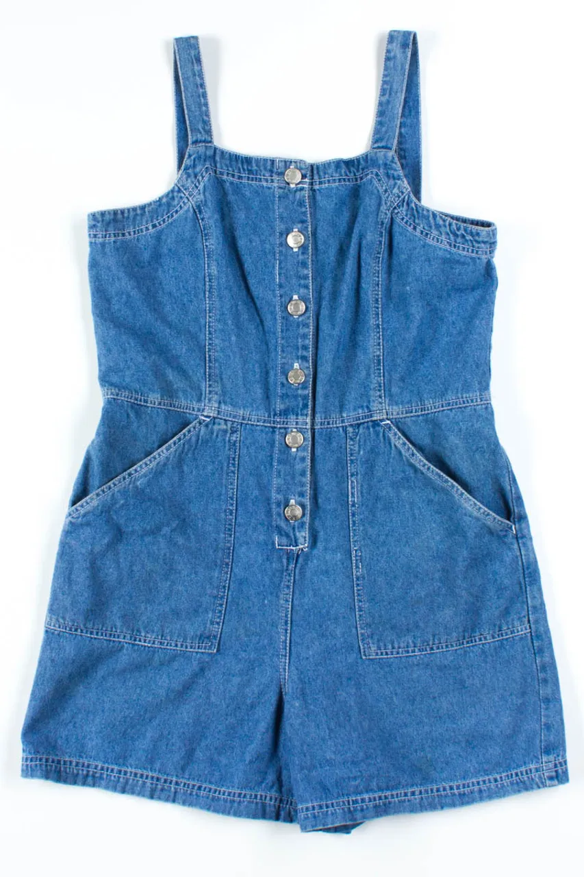 Denim Cami Romper