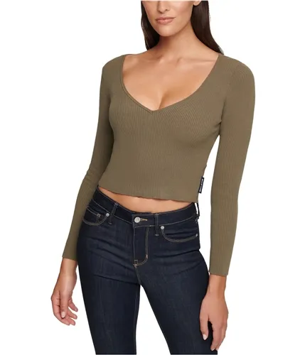 Dkny Womens Ribbed Pullover Sweater, TW1