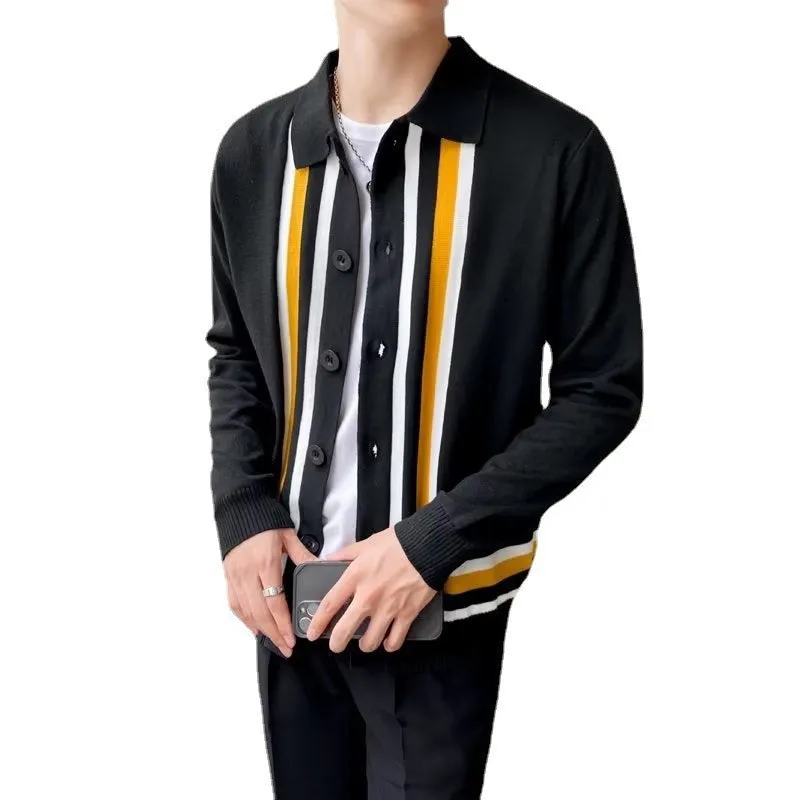 Early Autumn New Design Sense Cardigan Sweater Men