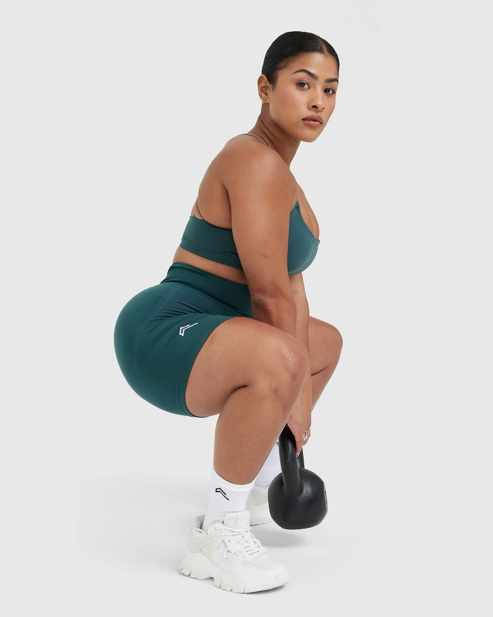 Effortless Seamless Shorts | Marine Teal