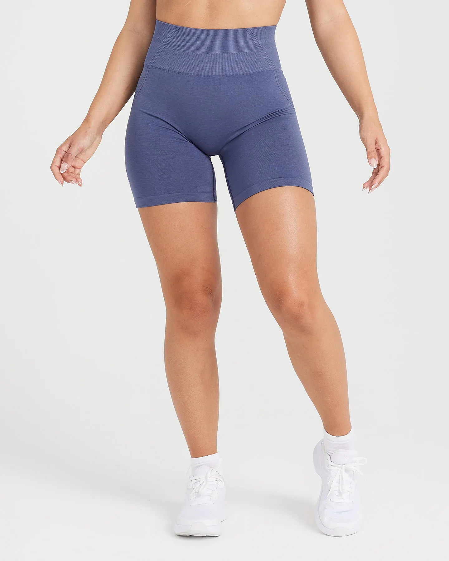 Effortless Seamless Shorts | Slate Blue