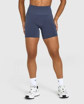 Effortless Seamless Shorts | True Blue