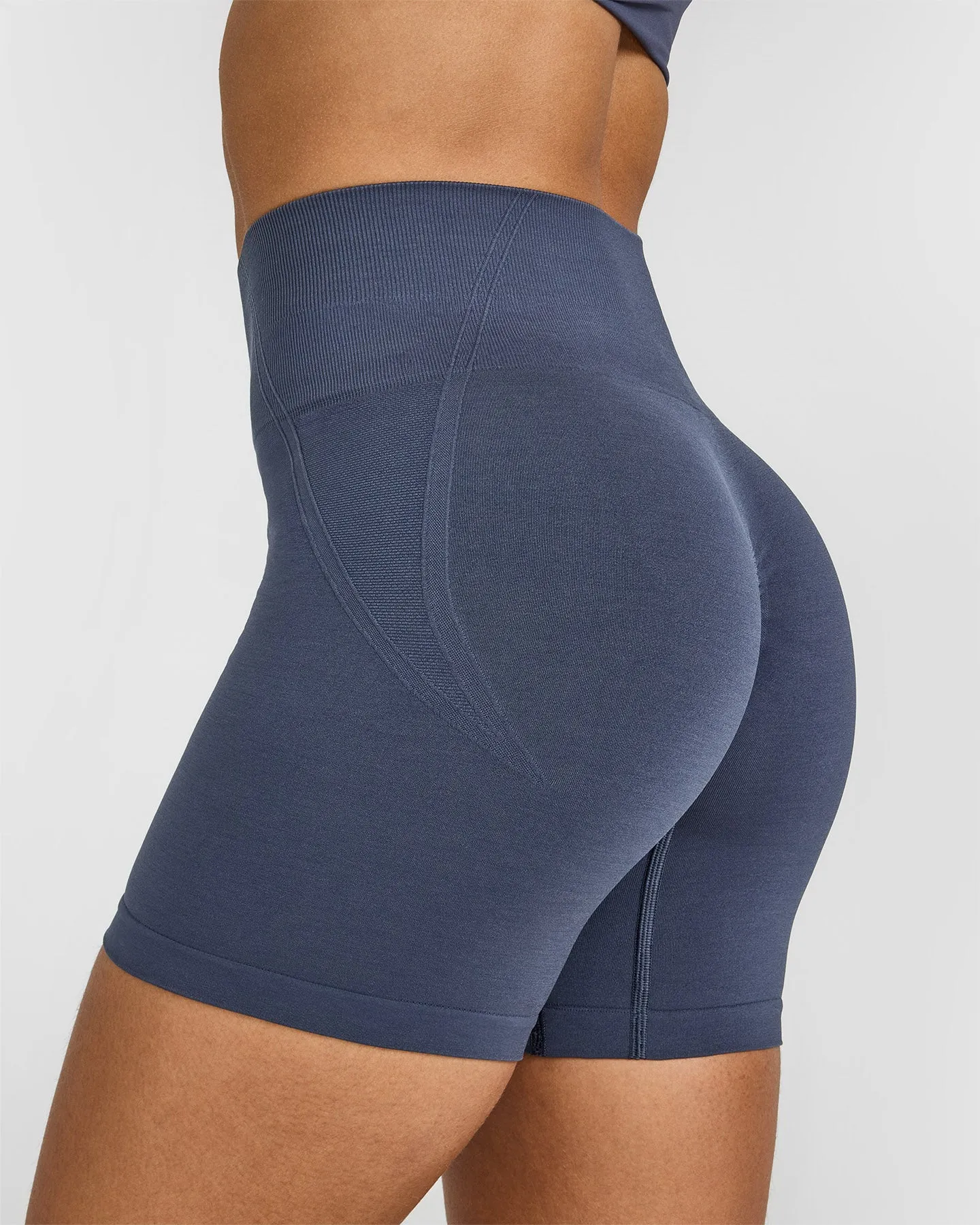 Effortless Seamless Shorts | True Blue