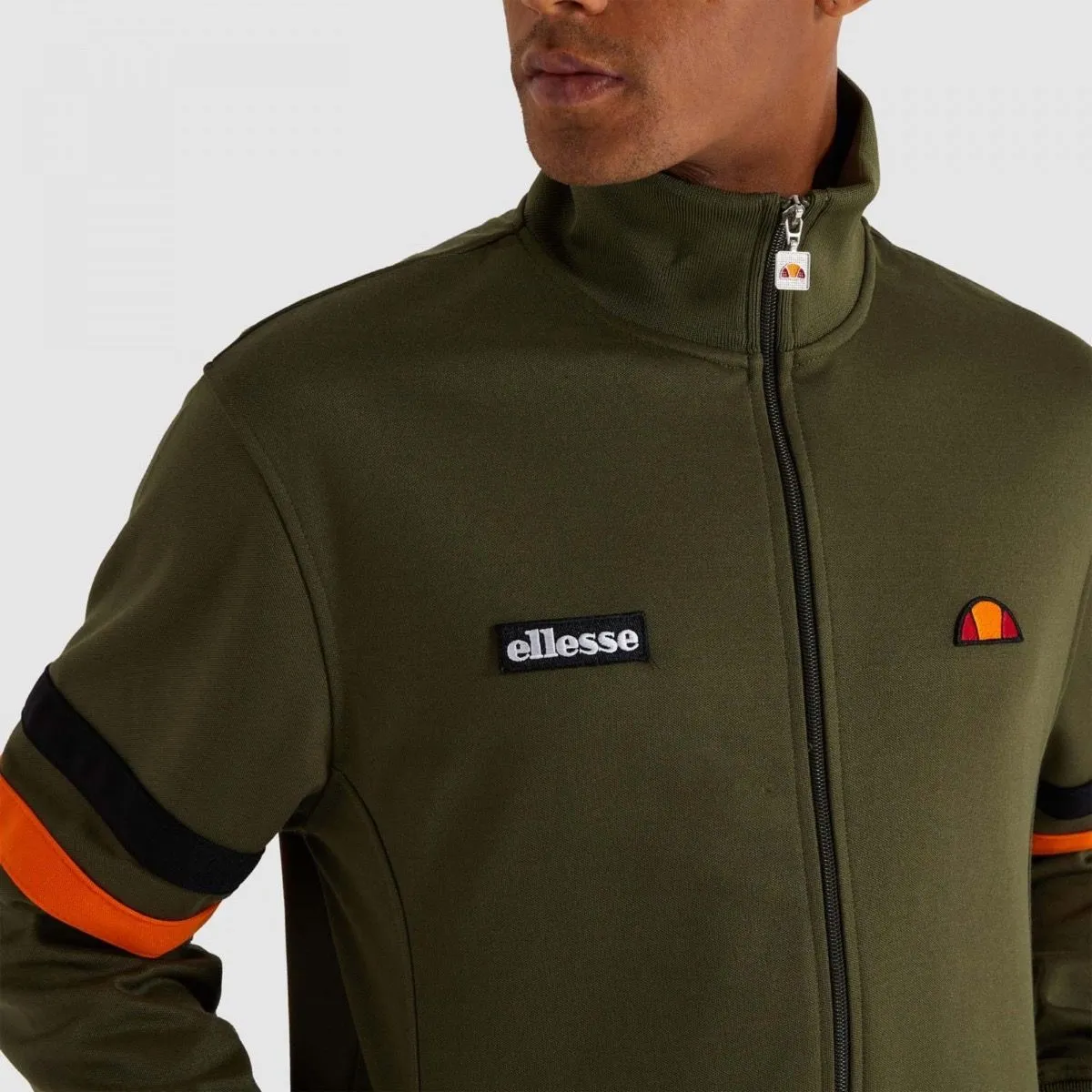 Ellesse Roma Track Jacket Khaki