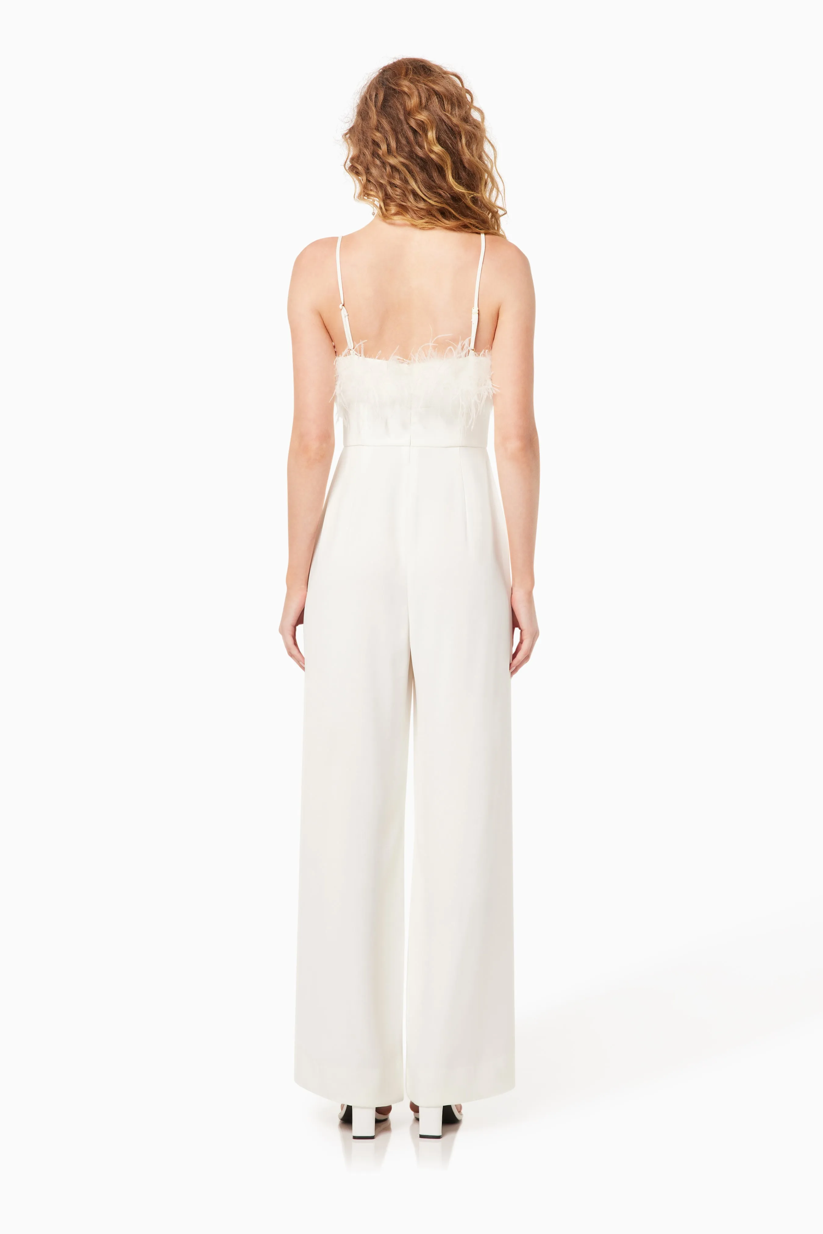 Elliatt Collective Isolde Jumpsuit - White