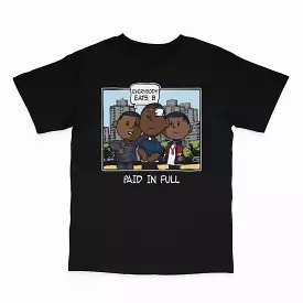 Everybody Eats Paid in Full Tee Black Tee