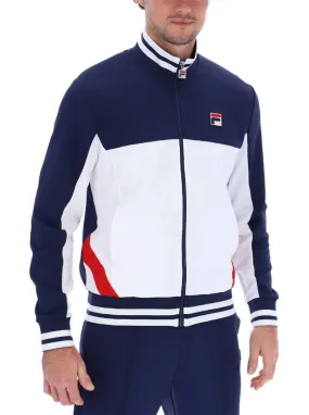 Fila Tiebreaker Funel Neck Track Jacket Navy