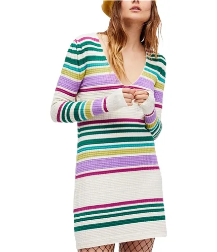 Free People Womens Gidget Sweater Dress