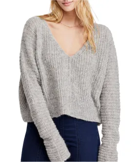 Free People Womens Moonbeam Pullover Sweater