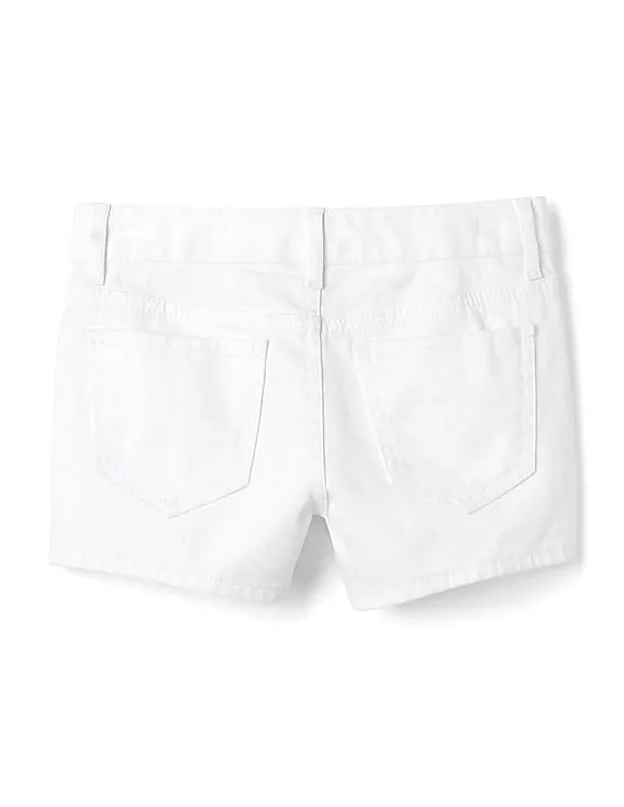 GAP Girls White 2.5" Shorty Shorts