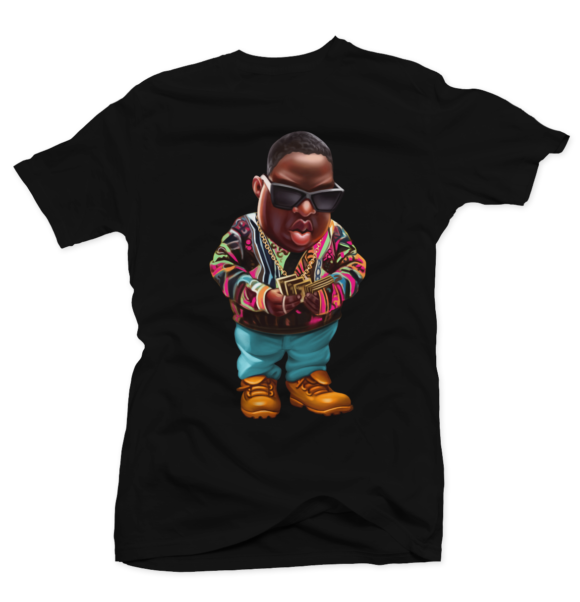 Gimme the Loot  Black Tee (Bio Hack Colorway) (Spring Blowout Sale)