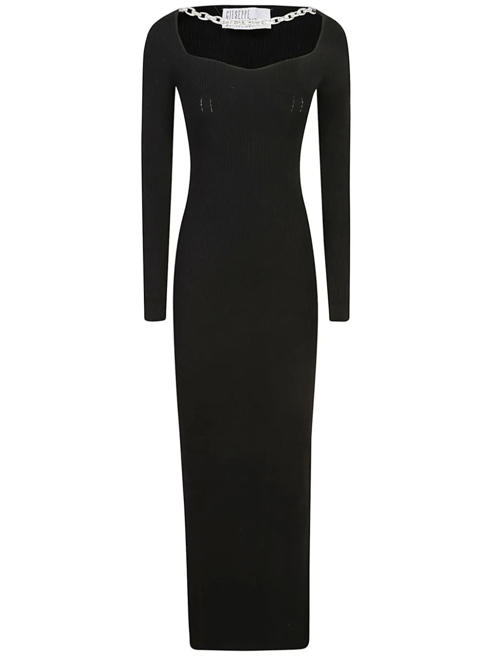 Giuseppe Di Morabito fine-ribbed dress - Black