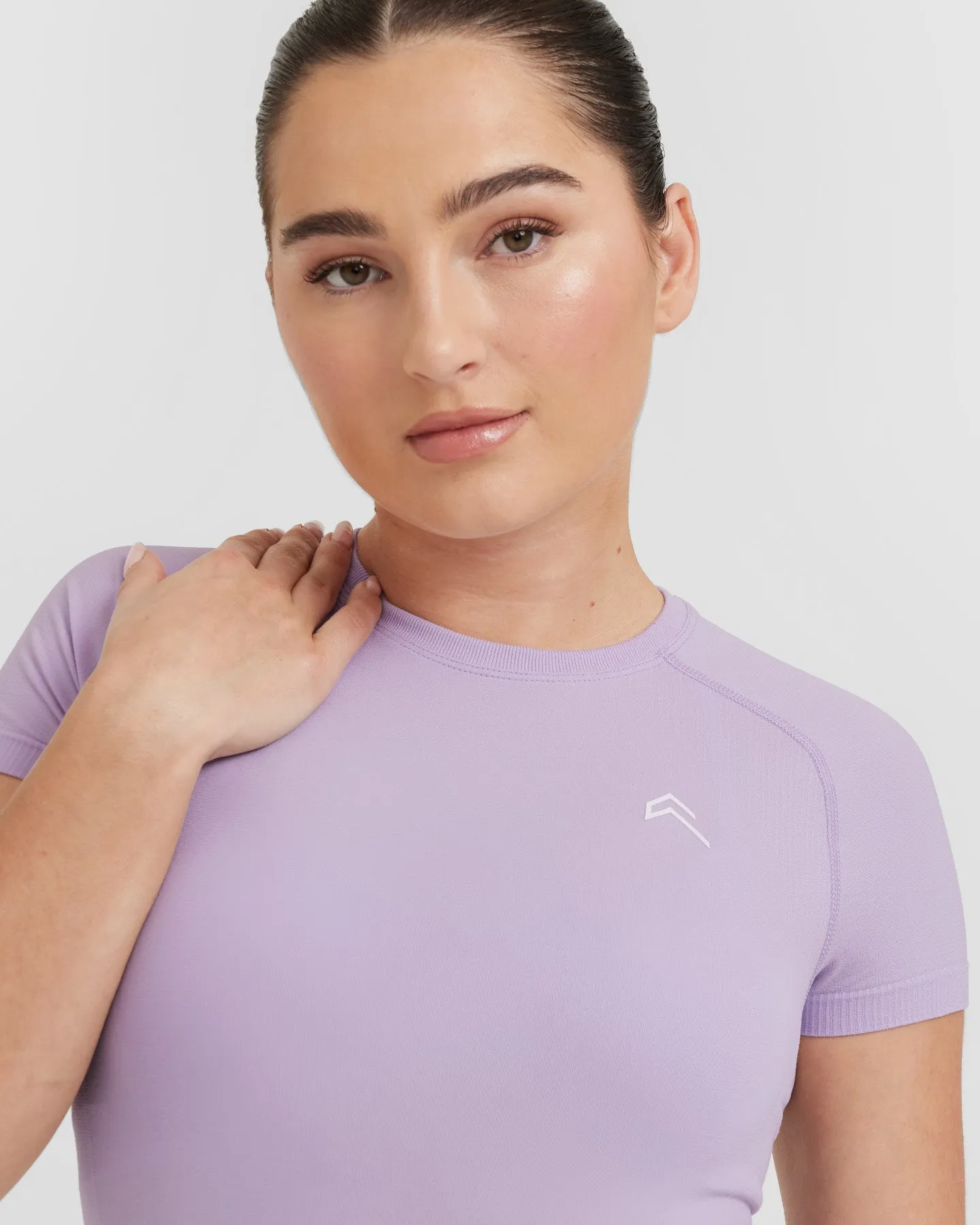 Go To Seamless Fitted Top | Wisteria Purple