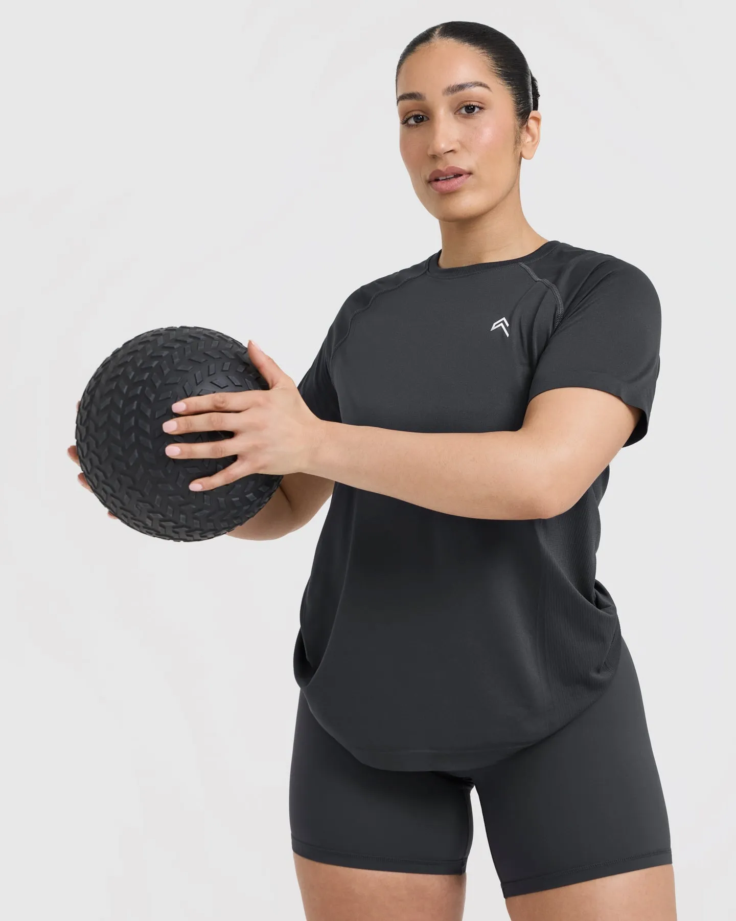 Go To Seamless Loose Top | Coal