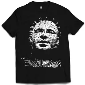 Hell Raiser Black Tee (Black and White)