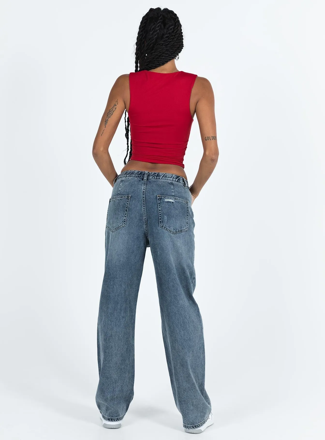 Hoban Jeans Mid Wash Denim