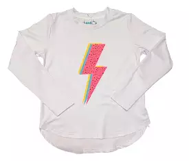 Honesty - Lightning Bolt Longsleeve Performance Graphic Tee